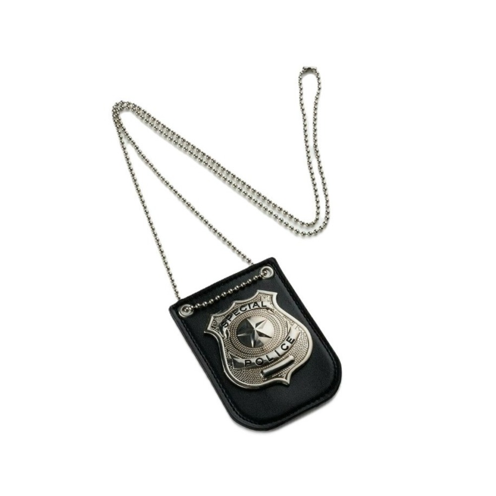 Police Badge For Kids - Pretend Play NYPD Badge With Chain By Dress Up America